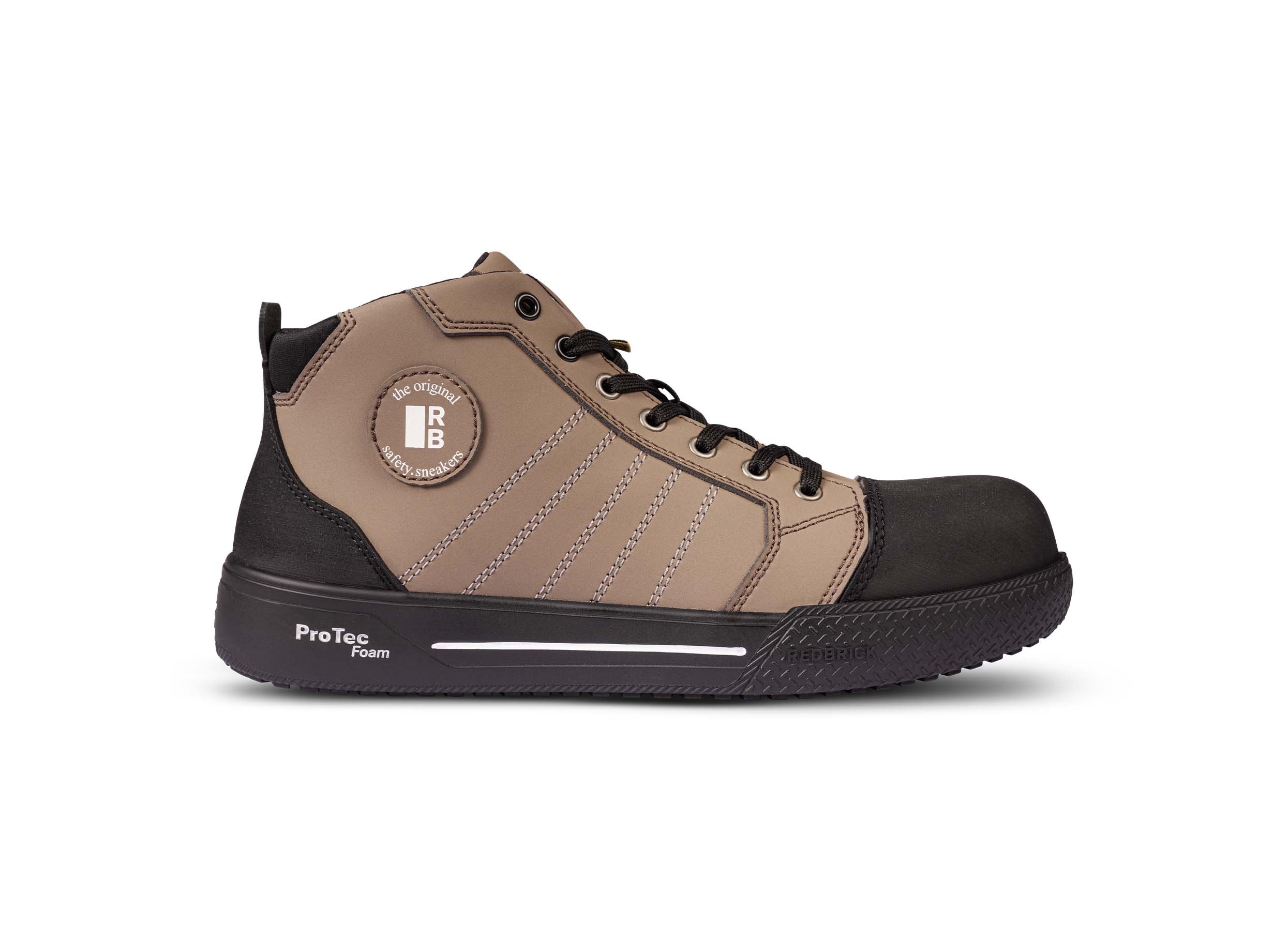 Redbrick Jump Hoog - Werkschoenen - Bruin - 40