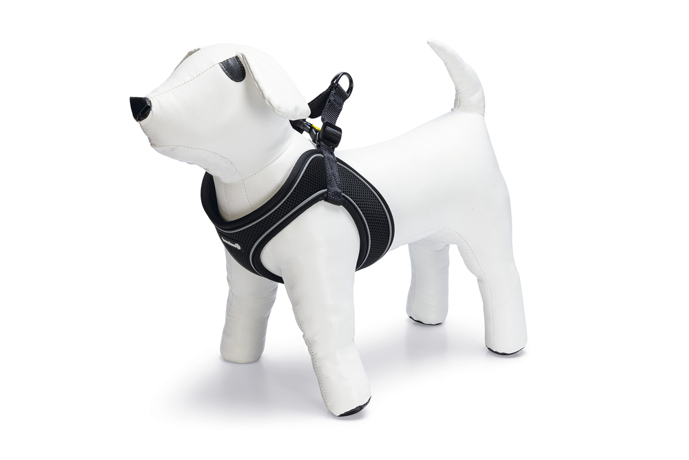 Beeztees Parinca Instaptuig - Hondentuig - zwart - 30 tot 35 cm