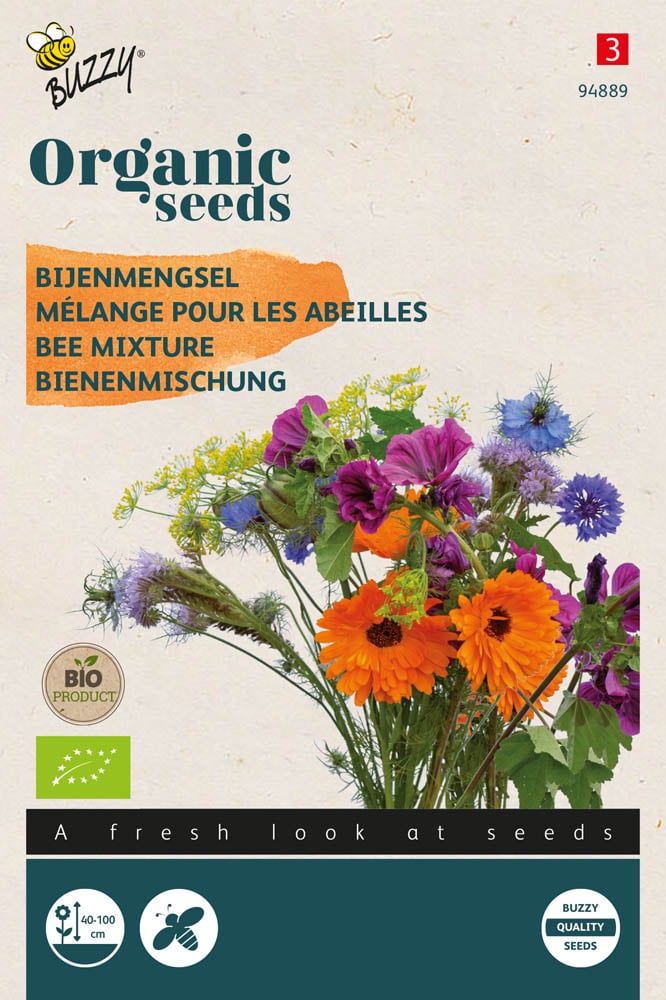 Organic Bijenmengsel - Bloemzaden