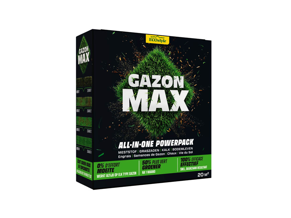ECOstyle GazonMax - Gazonmest - 20 m2 - 1 Kilogram