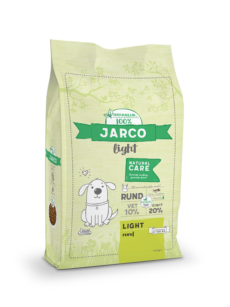 Jarco Dog Light - Hondenvoer - 12500 Gram - rund