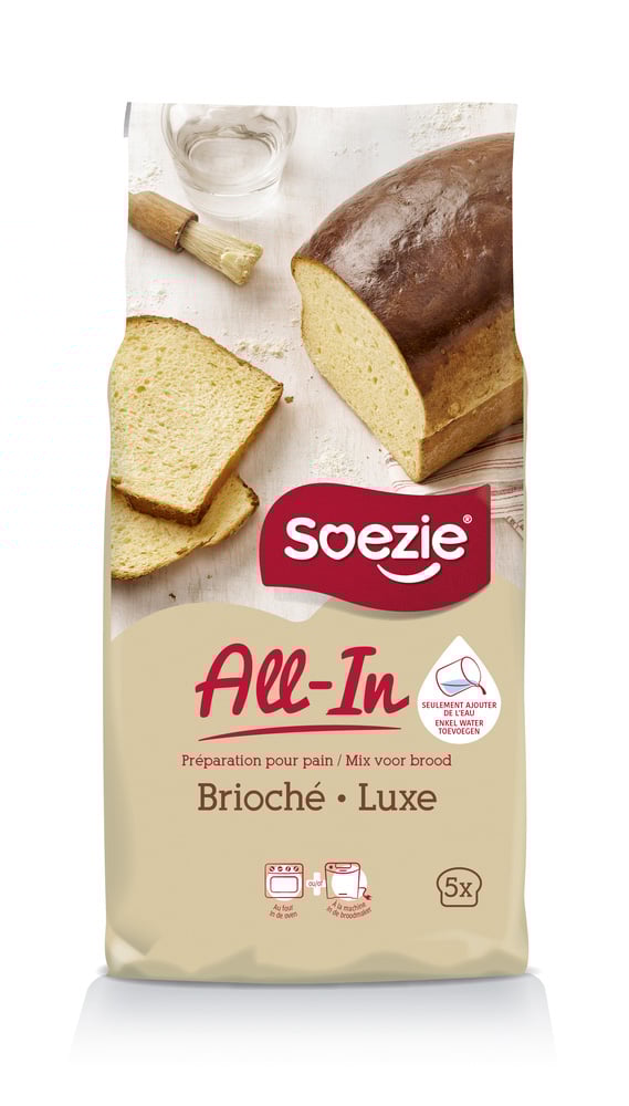 Soezie All-in-mix Luxebrood - Broodmeel - 2.5 Kilogram