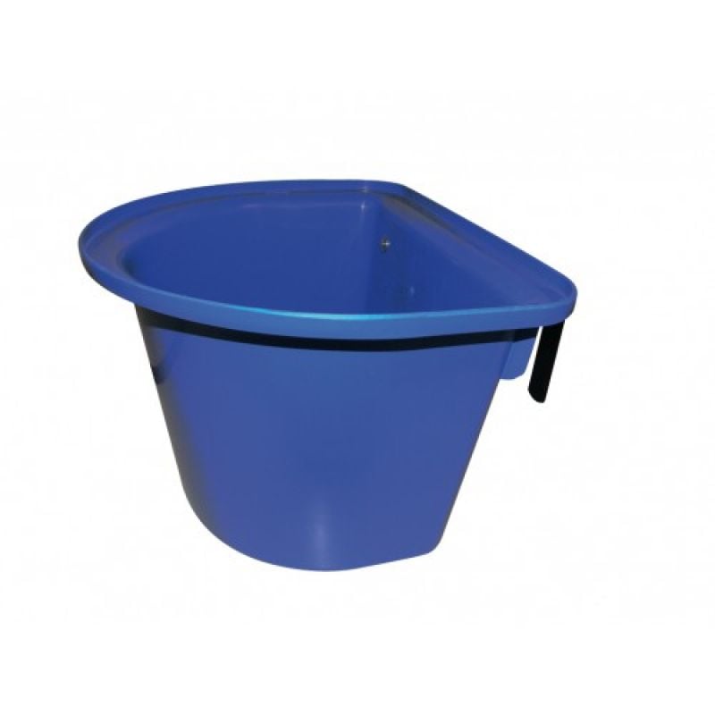 Horse Harmony Voerbak hangend 14L - Stalbenodigdheden - 14 Liter - Blauw - 25.5x38.5x36 cm Horse Harmony Voerbak hangend 14L - Stalbenodigdheden - 14 Liter - Blauw - 25.5x38.5x36 cm