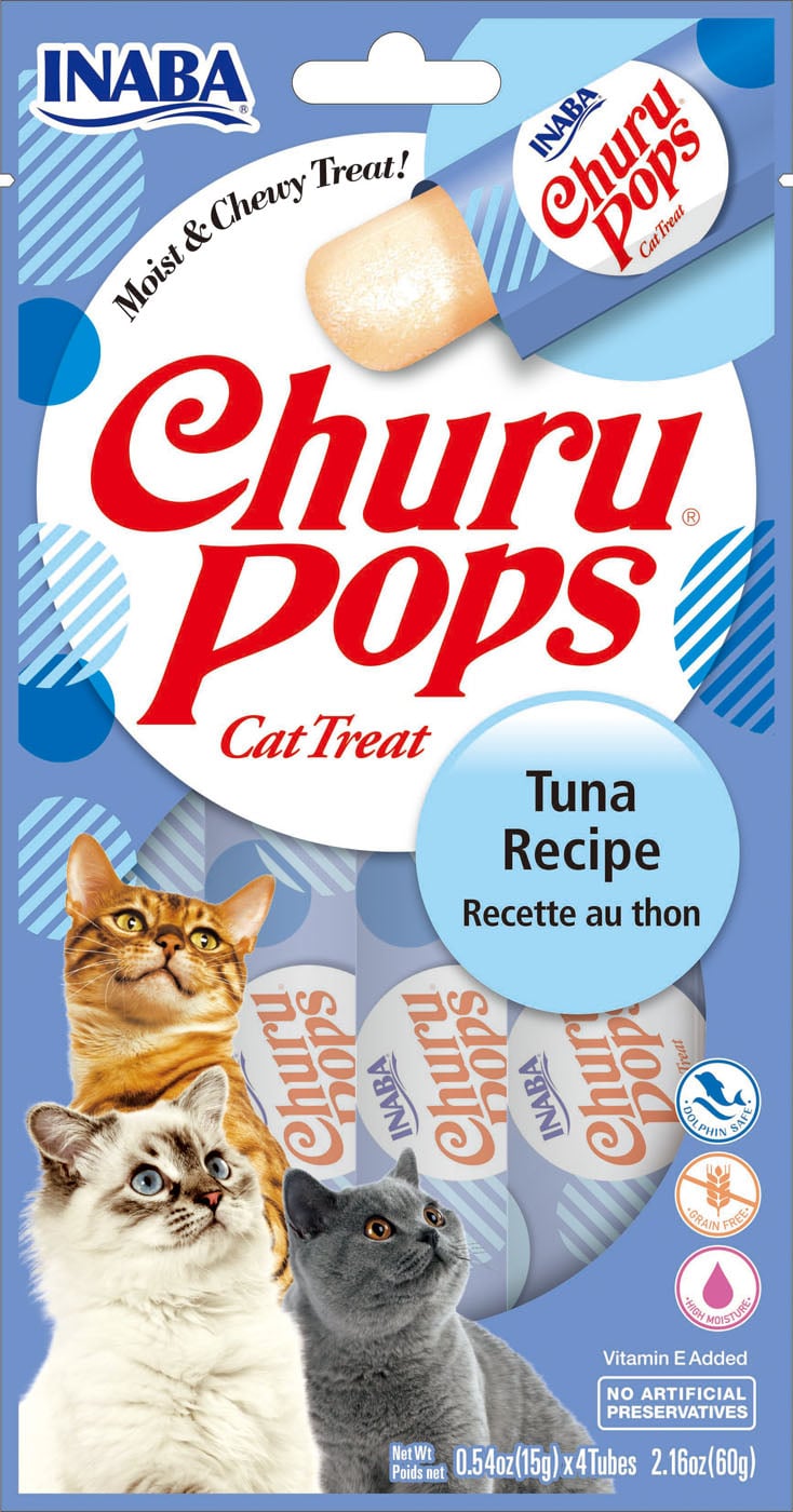 Inaba Churu Pops - Kattensnack - 60 Gram - tonijn