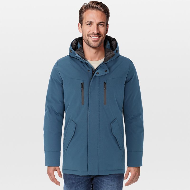 Veleste Stone - Jas - Blauw - 2XL