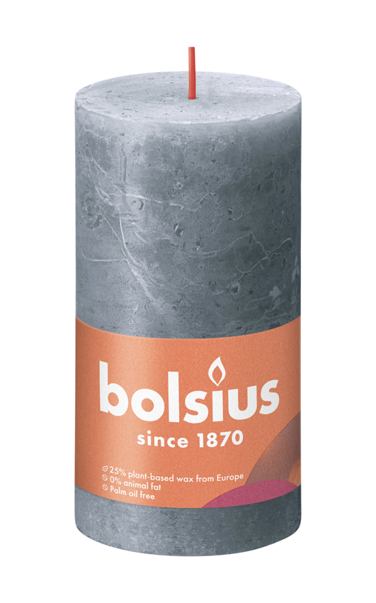 Bolsius - Kaars - 13 cm - Blauw Bolsius - Kaars - 13 cm - Blauw