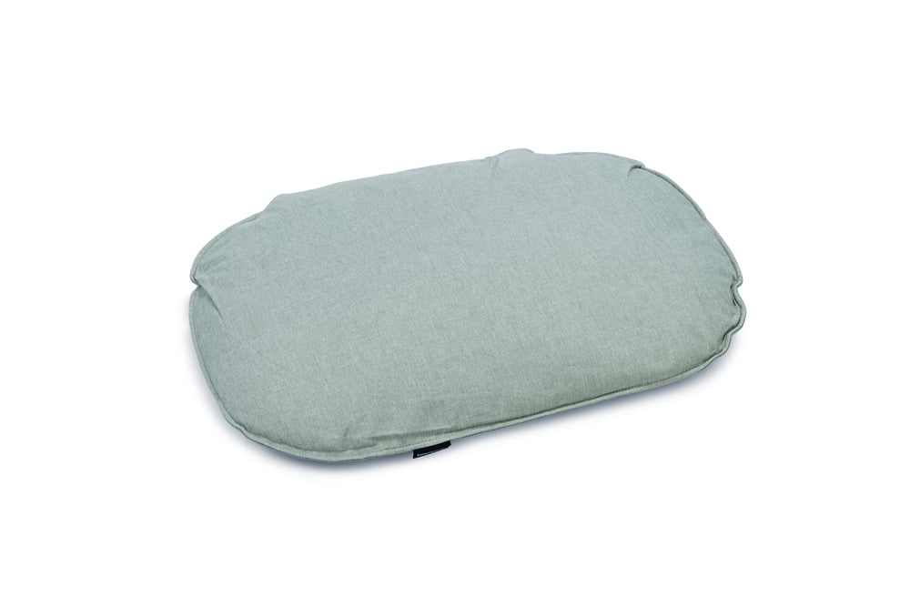 Beeztees Ferro Ovaal - Hondenkussen - grijs/blauw - 9.5x50x39 cm - XS