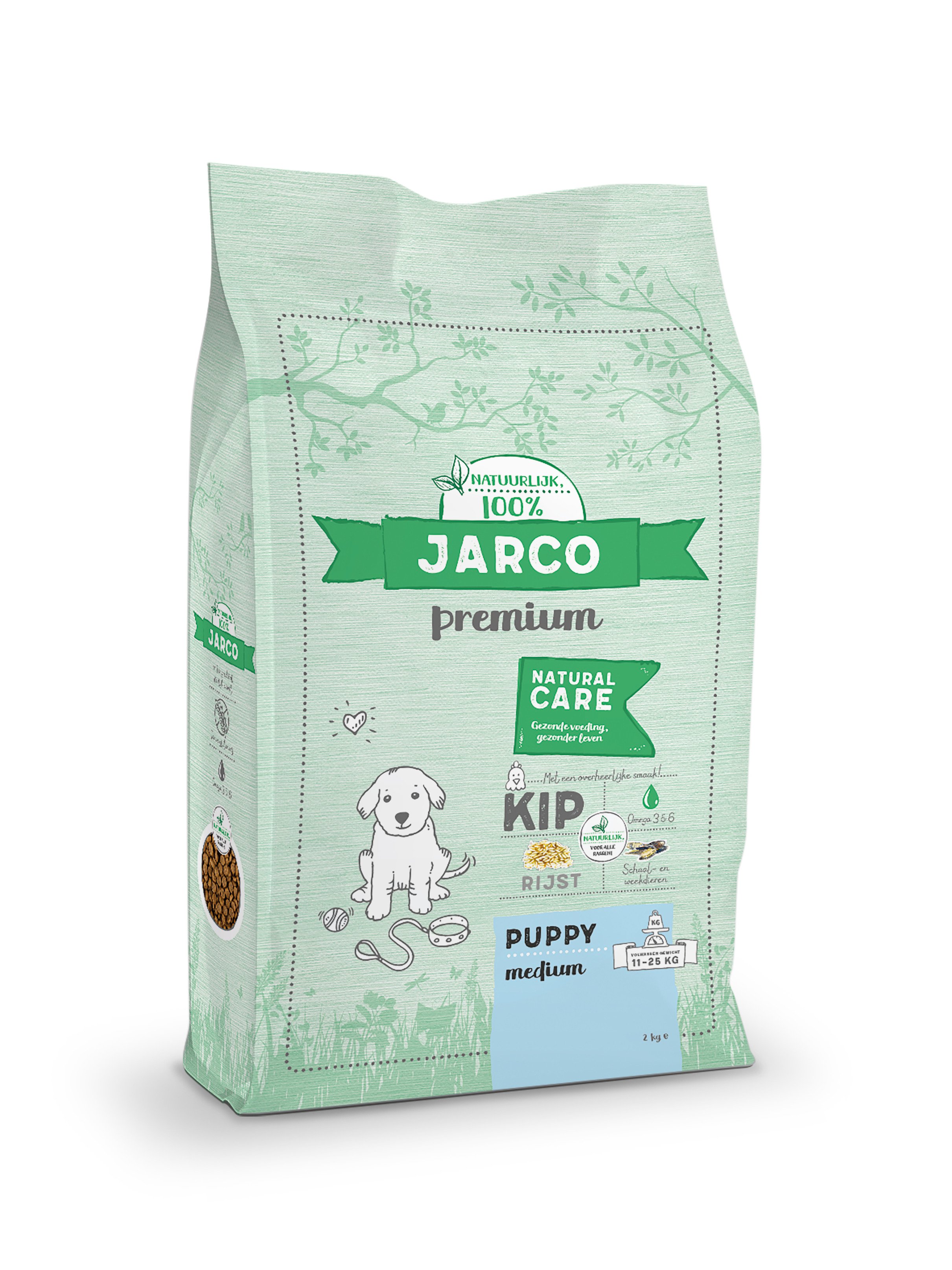 Jarco Dog Medium Pup - Hondenvoer - 2 Kilogram - kip