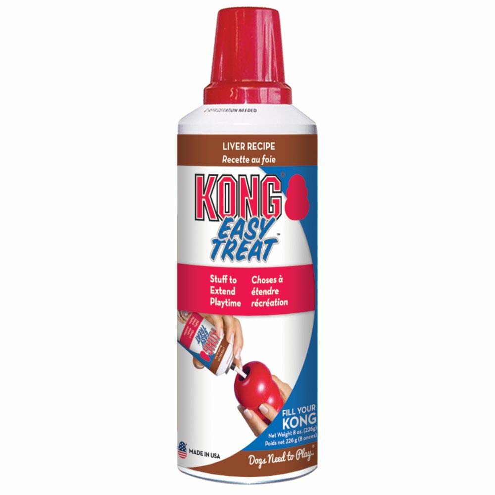 Kong Easy Puppy Treat Spuitbus - Vulbaar Hondenspeelgoed - 226 Gram