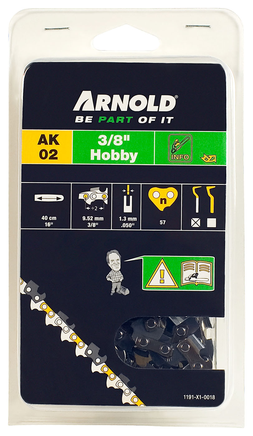 Arnold AK02 3/8 1.3mm 57 schakels - Zaagketting - Sat Mar 08 00:00:00 CET 2025