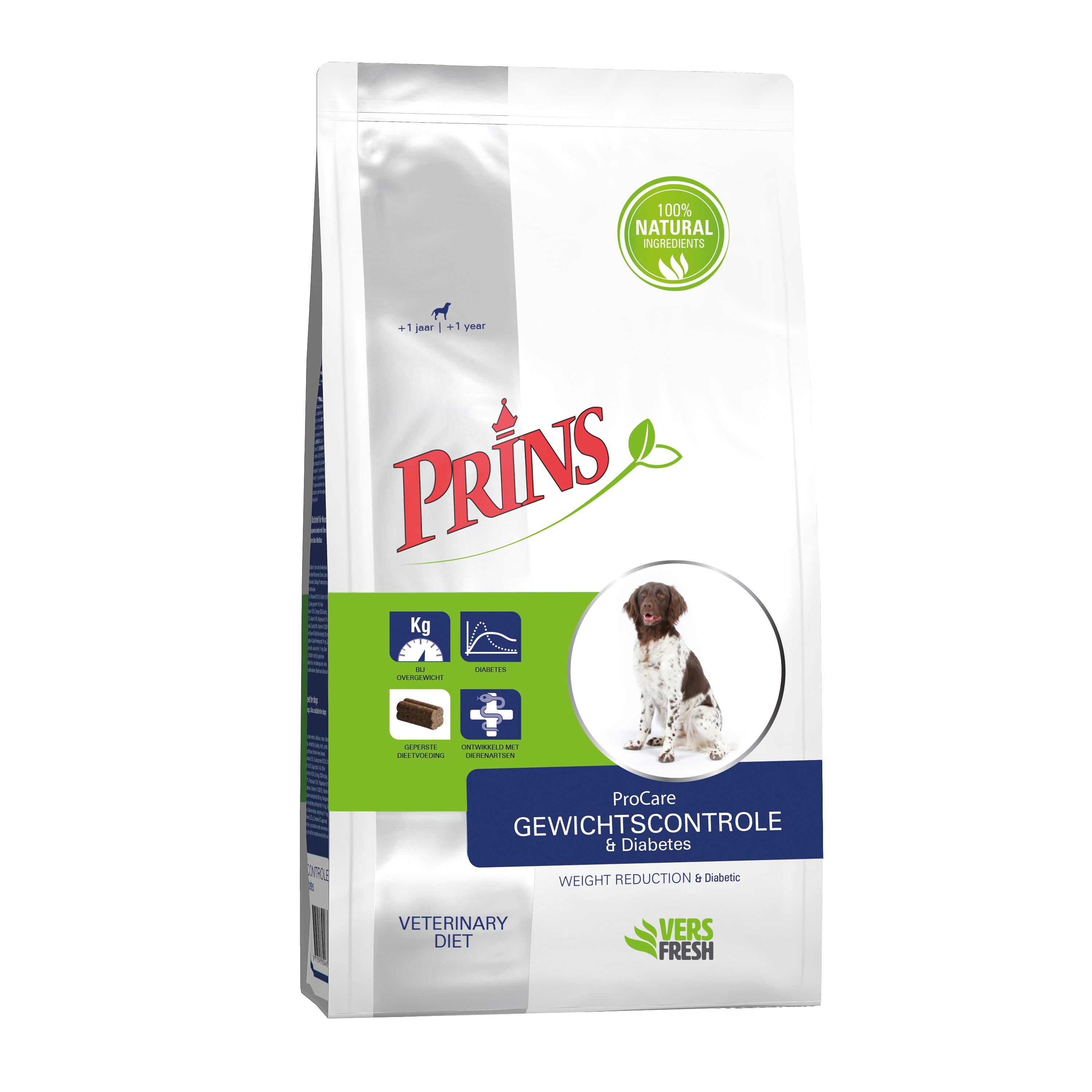 Prins Dieet ProCare Gewichtscontrole & Diabetes - Hondenvoer veterinair - 3 Kilogram - gevogelte Prins Dieet ProCare Gewichtscontrole & Diabetes - Hondenvoer veterinair - 3 Kilogram - gevogelte