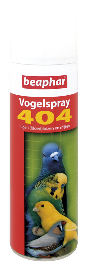 Beaphar 404 Vogelspray  - Bestrijdingsmiddel - 500 Milliliter