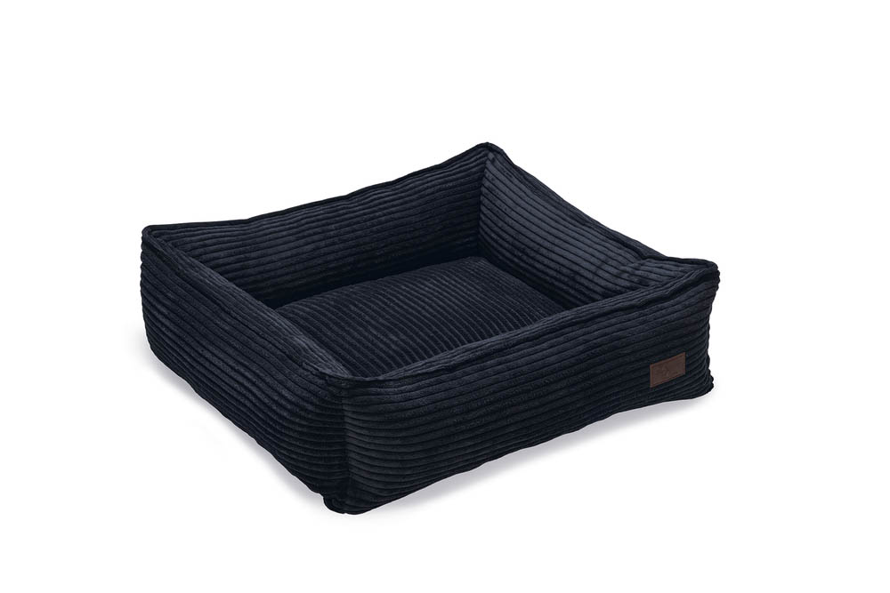 Designed by Lotte Ribbed - Hondenmand - antraciet - 23x120x80 cm - XL