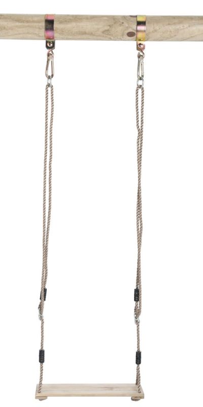 Swing King Hout - Schommelzitje - Bruin - Hout