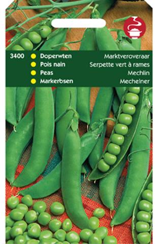 Hortitops Doperwten Pisum sativum Marktveroveraar - Peulvruchten - 100 Gram