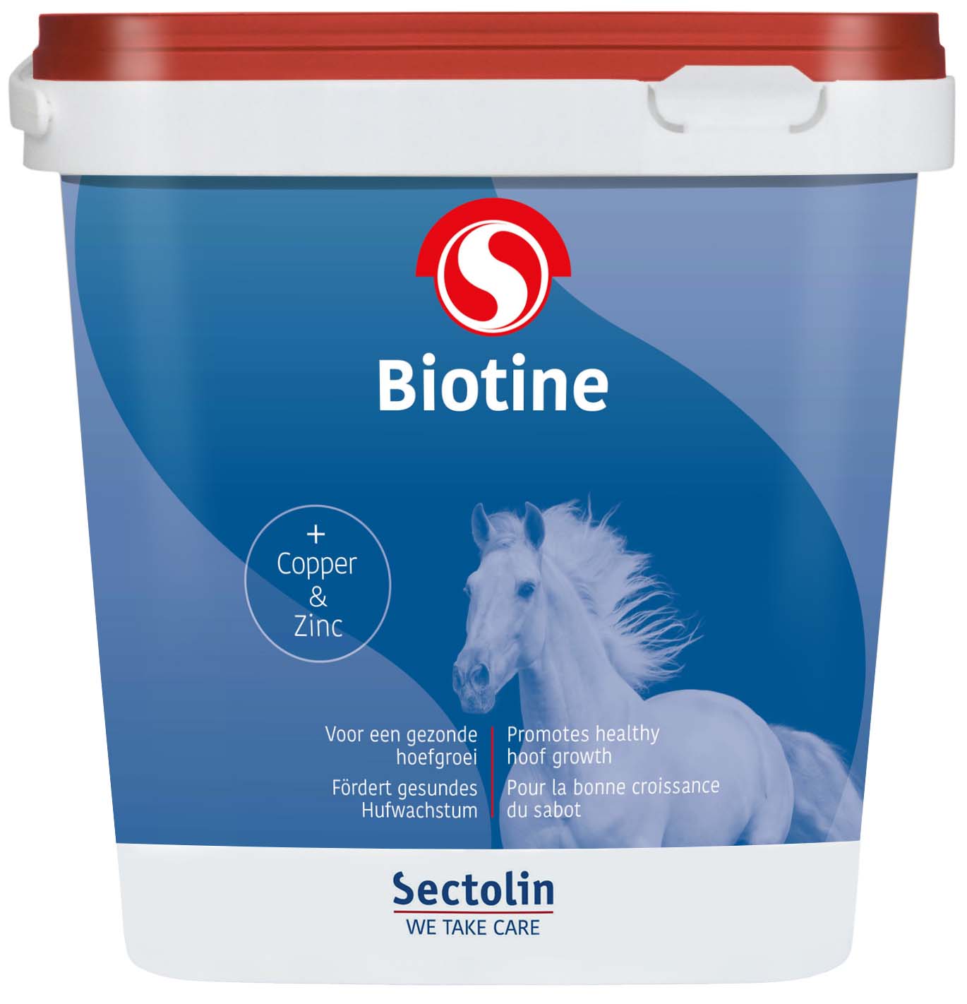 Sectolin Biotine Poeder - Hoeven supplement Paard - 3 Kilogram - Emmer