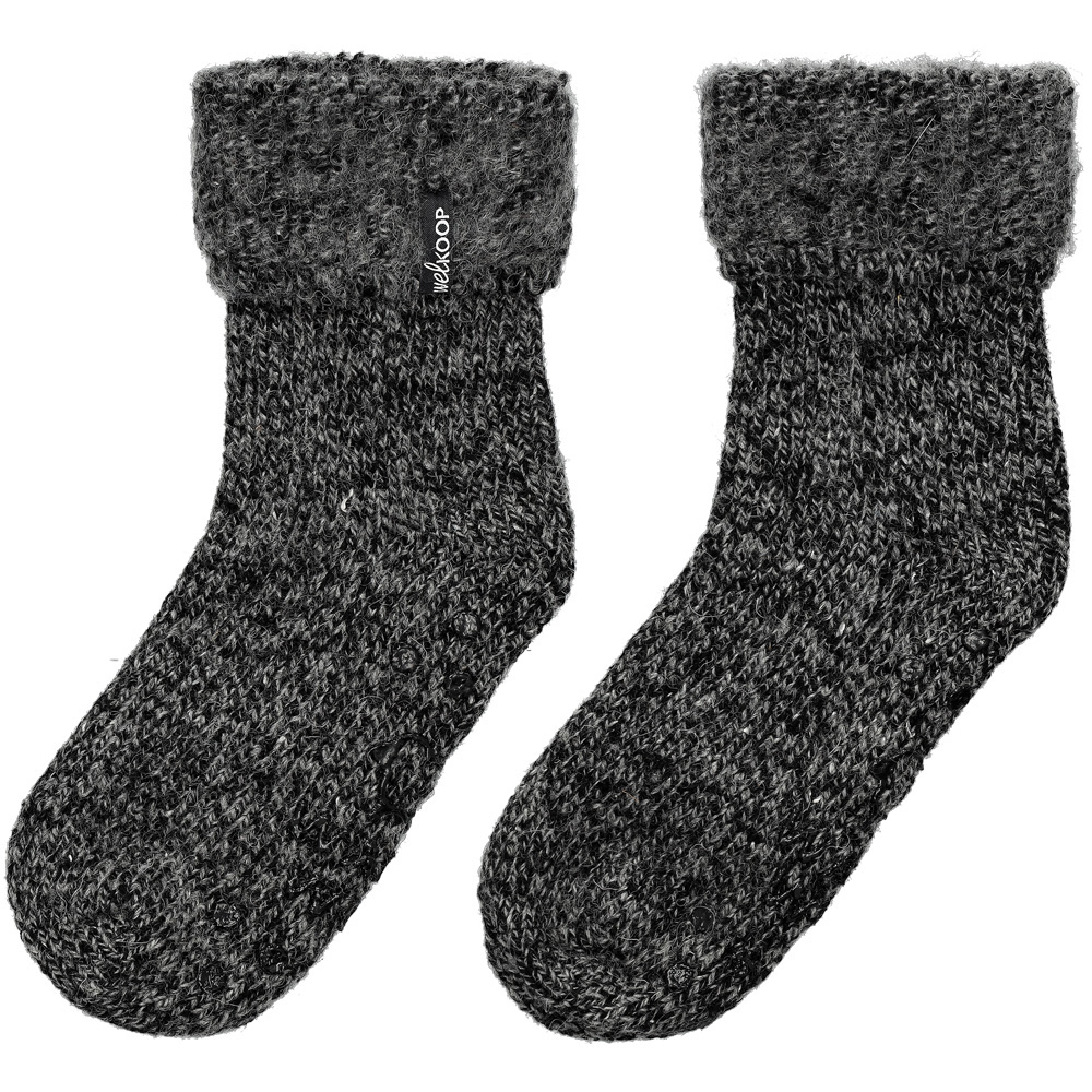 Welkoop - Huissokken - Wol - Zwart - 35-38