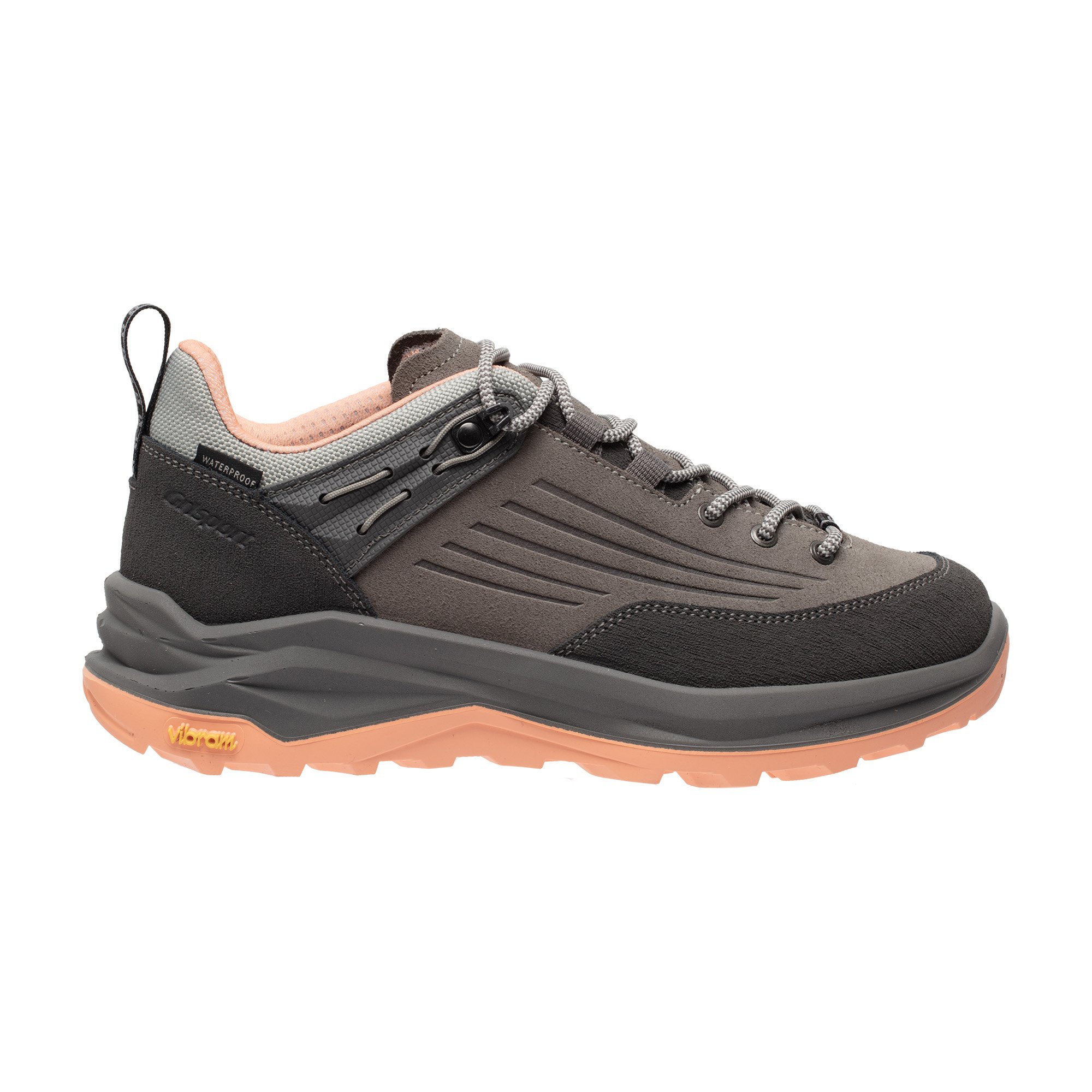 Grisport Outlander Low - Wandelschoenen - Grijs, Perzik - 36