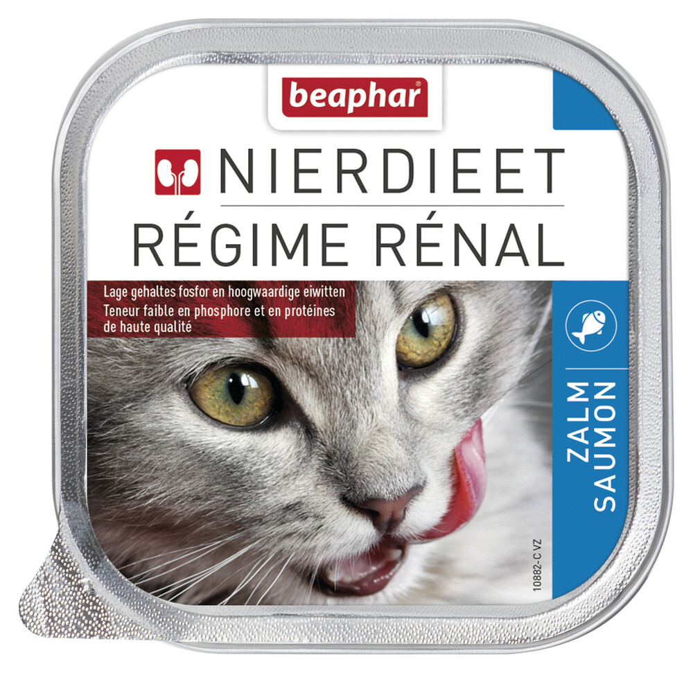 Beaphar Nierdieet - Kattenvoer - 100 Gram - zalm