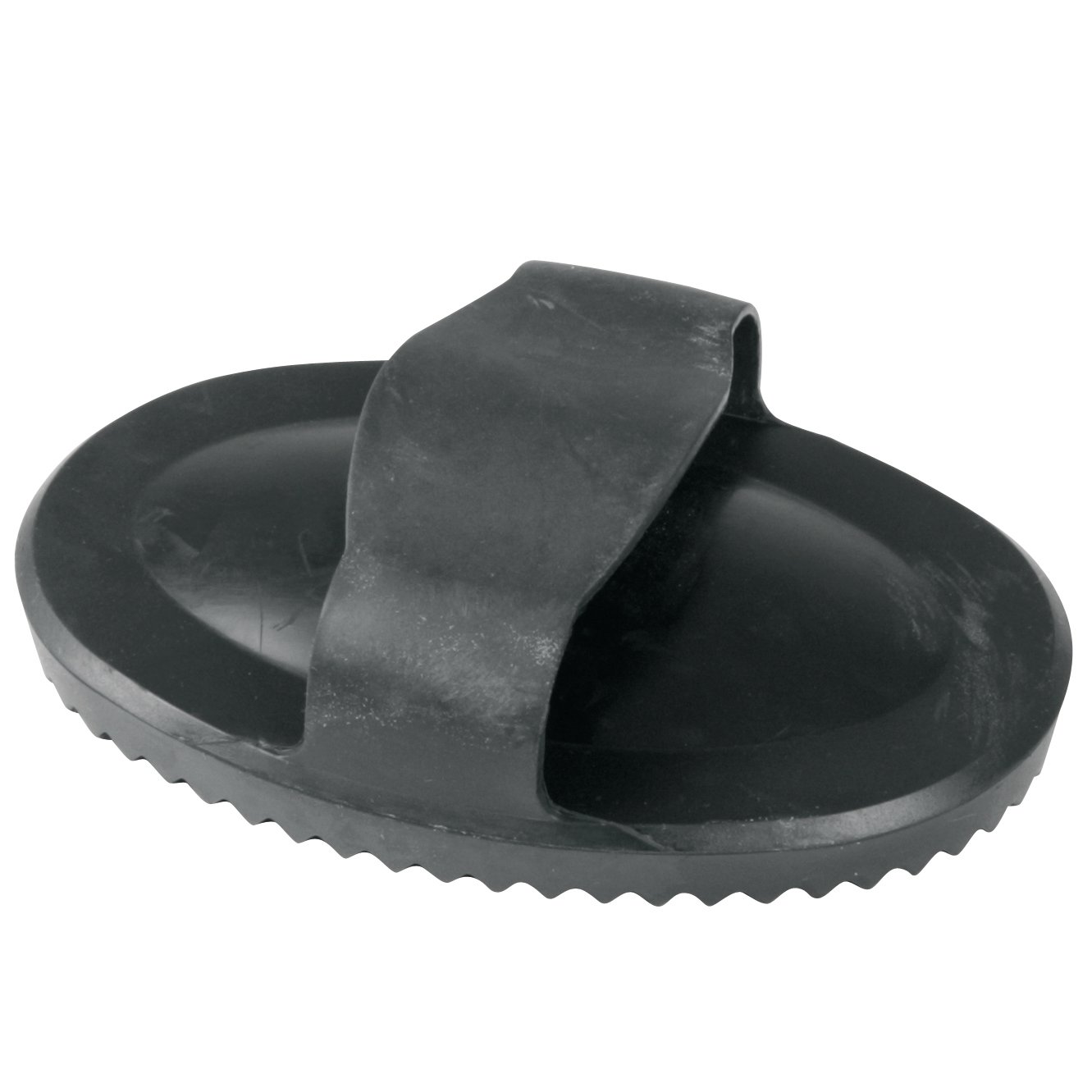 Waldhausen Rosborstel Rubber - Paard - Zwart - 4.4x11x16.3 cm