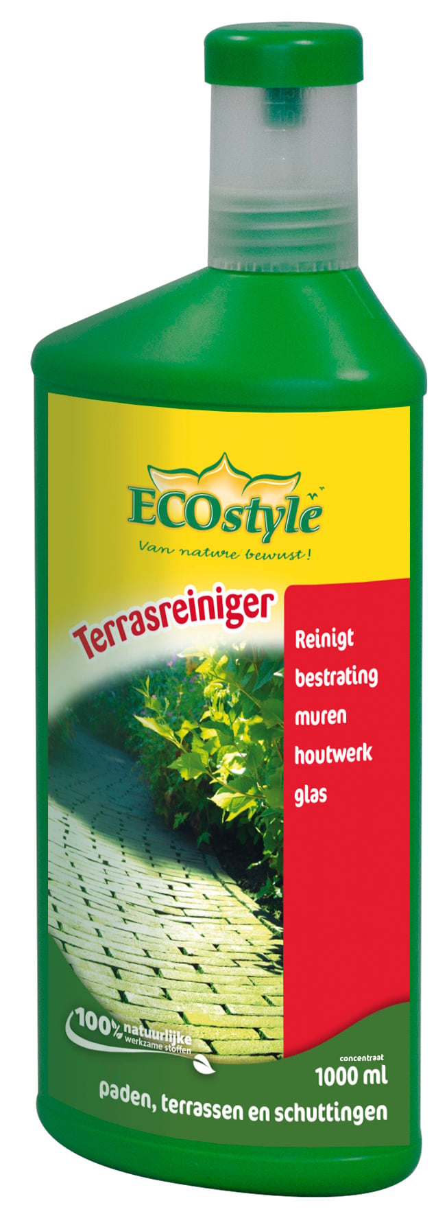 ECOstyle Terrasreiniger concentraat  - Tegen groene aanslag - 1 Liter