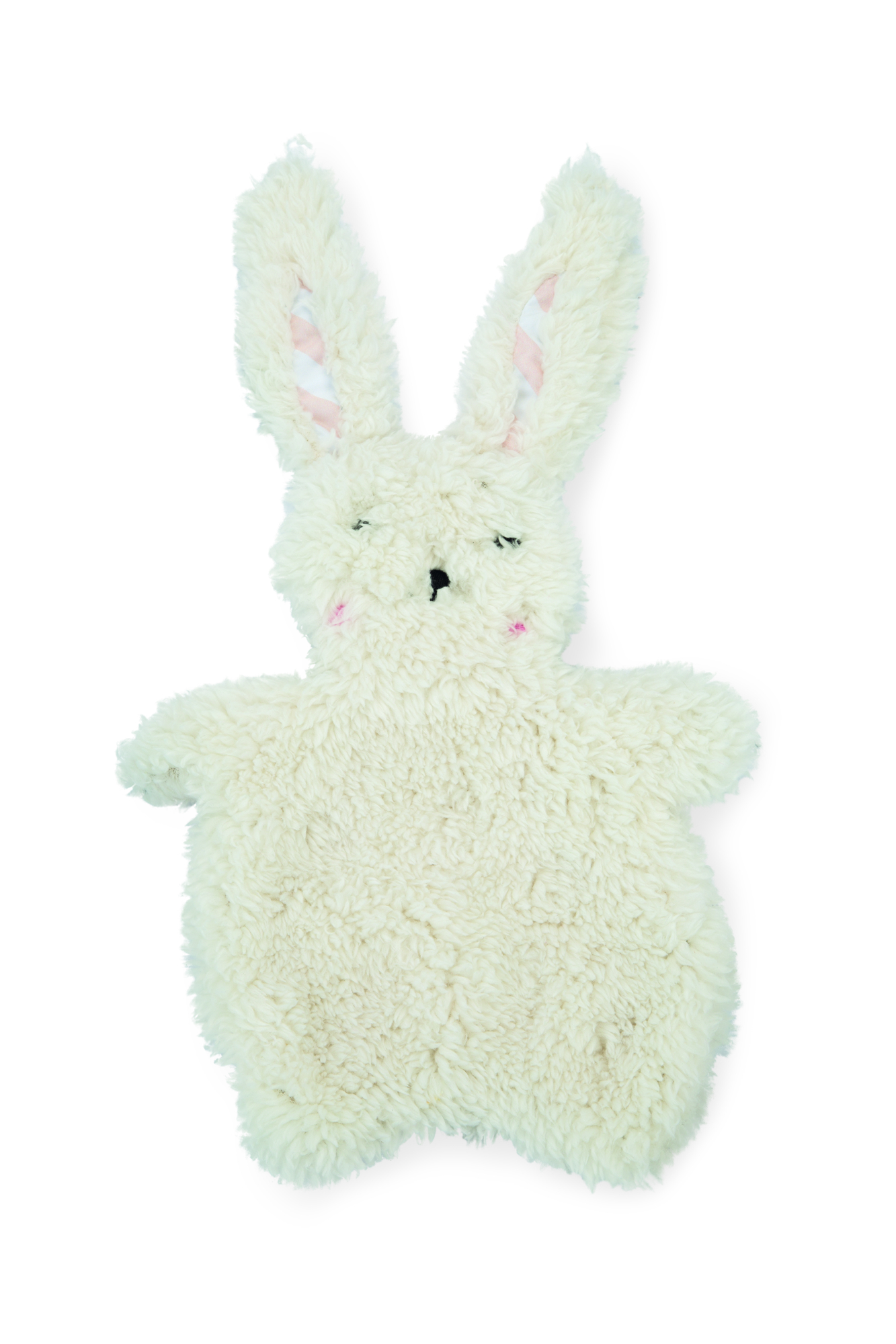 Beeztees Nijno Geurlap - Puppyspeelgoed - Wit - 46.5x17x5 cm