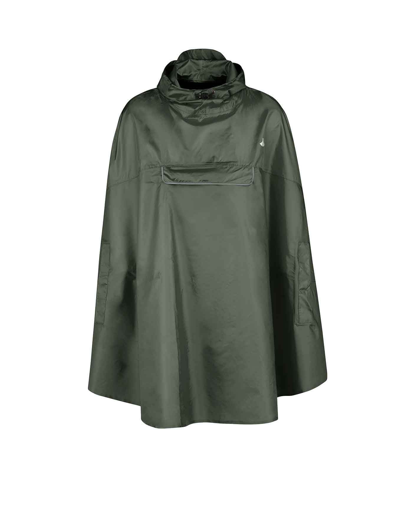 Björnson Haps - Regenponcho - Olijf Björnson Haps - Regenponcho - Olijf