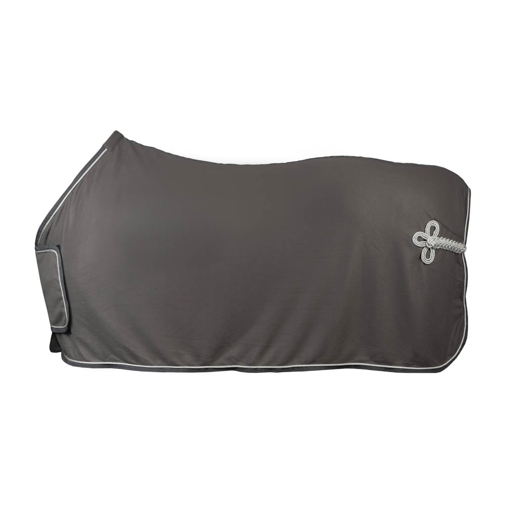 Horka Zweetdeken - met Ornament - Grijs/Zilver - 125/175 Horka Zweetdeken - met Ornament - Grijs/Zilver - 125/175