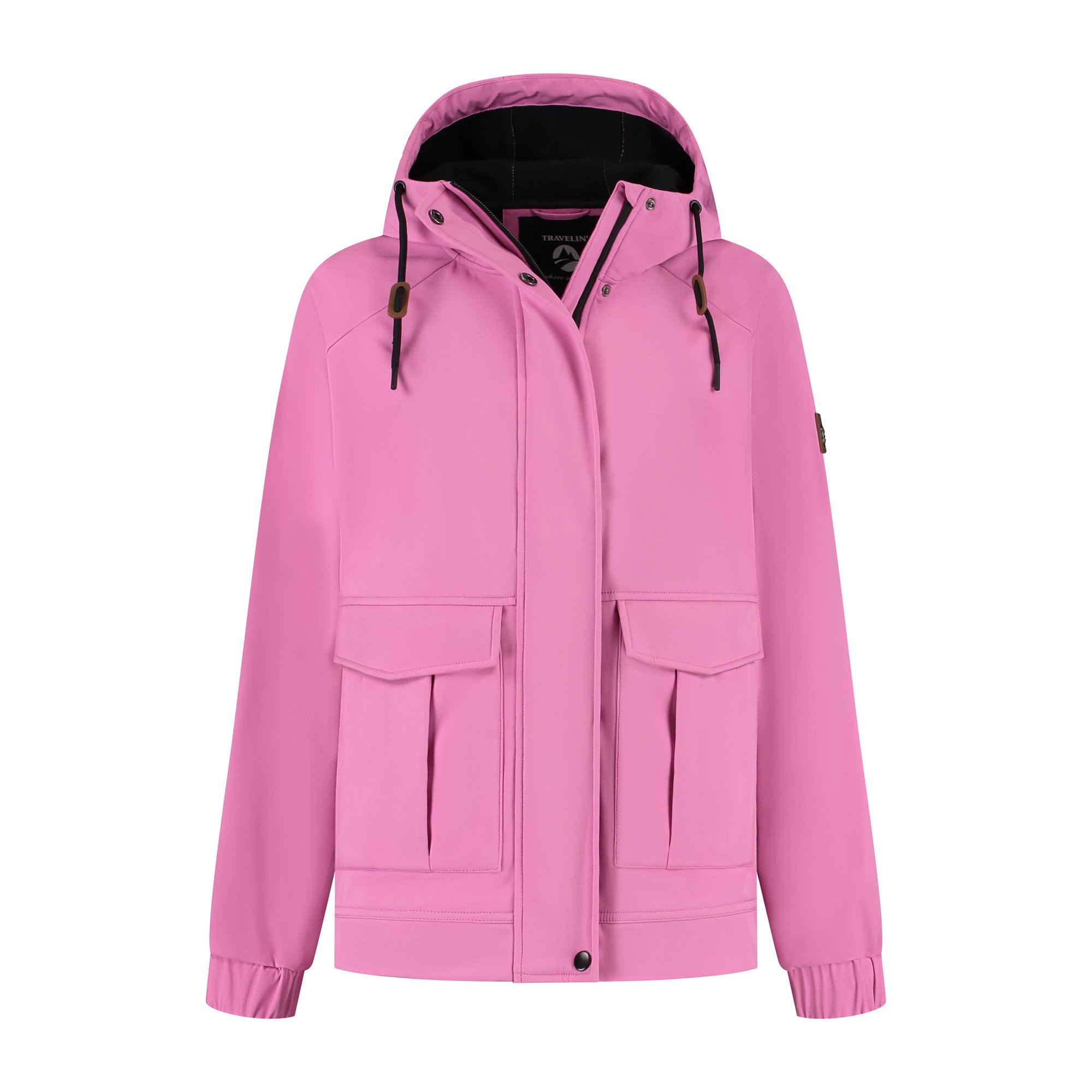 Travelin Kiara - Softshell jas - Roze - S