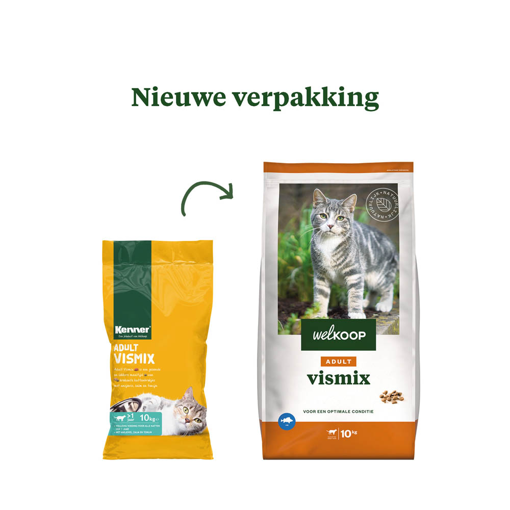 Welkoop Adult - Kattenvoer - 10 Kilogram - vis