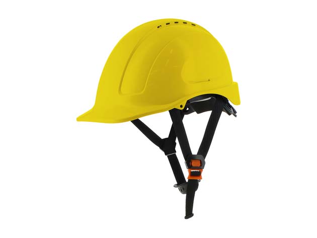 Safety Jogger Ajusco Lichtgewicht - Veiligheidshelm - met Kinband - Geel - 1 maat Safety Jogger Ajusco Lichtgewicht - Veiligheidshelm - met Kinband - Geel - 1 maat