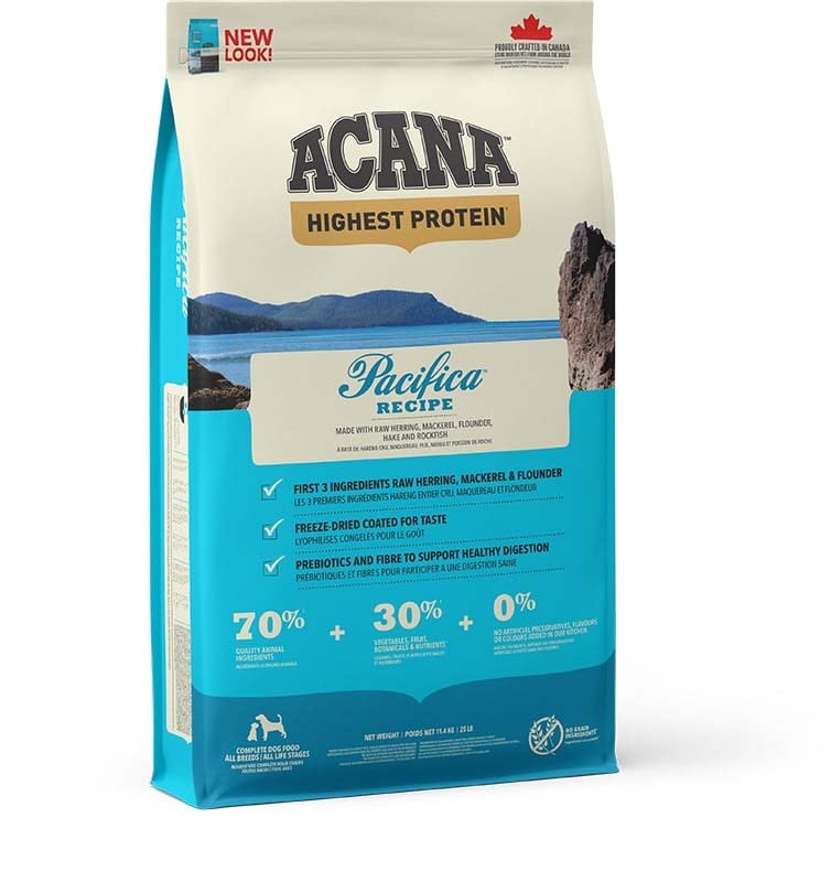 Acana Regionals Pacifica Dog Highest proteïn - Hondenvoer - 11.4 Kilogram - haring, vis