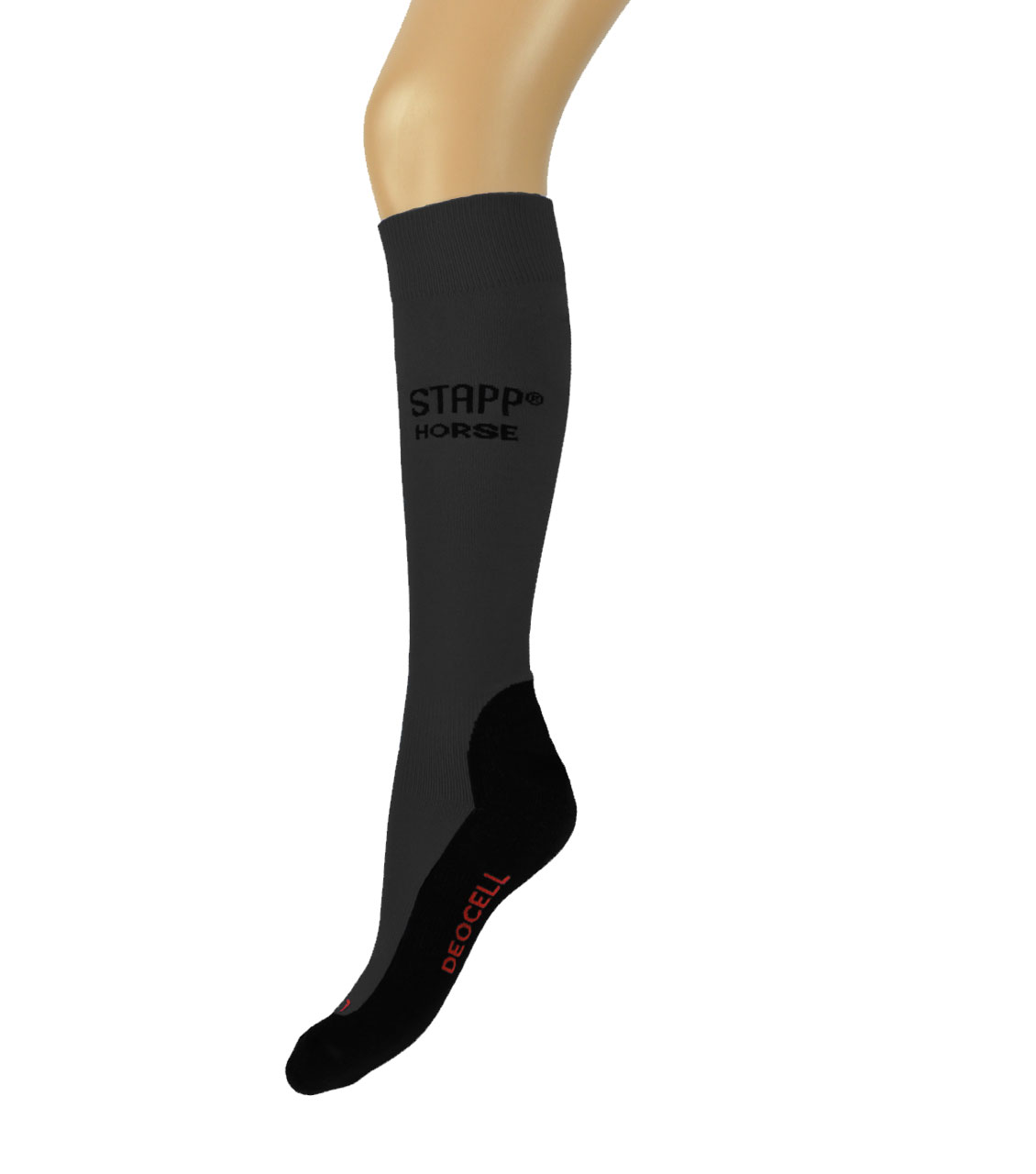 Stapp Horse Deocell - Paardrijsokken - Antraciet - 35-38