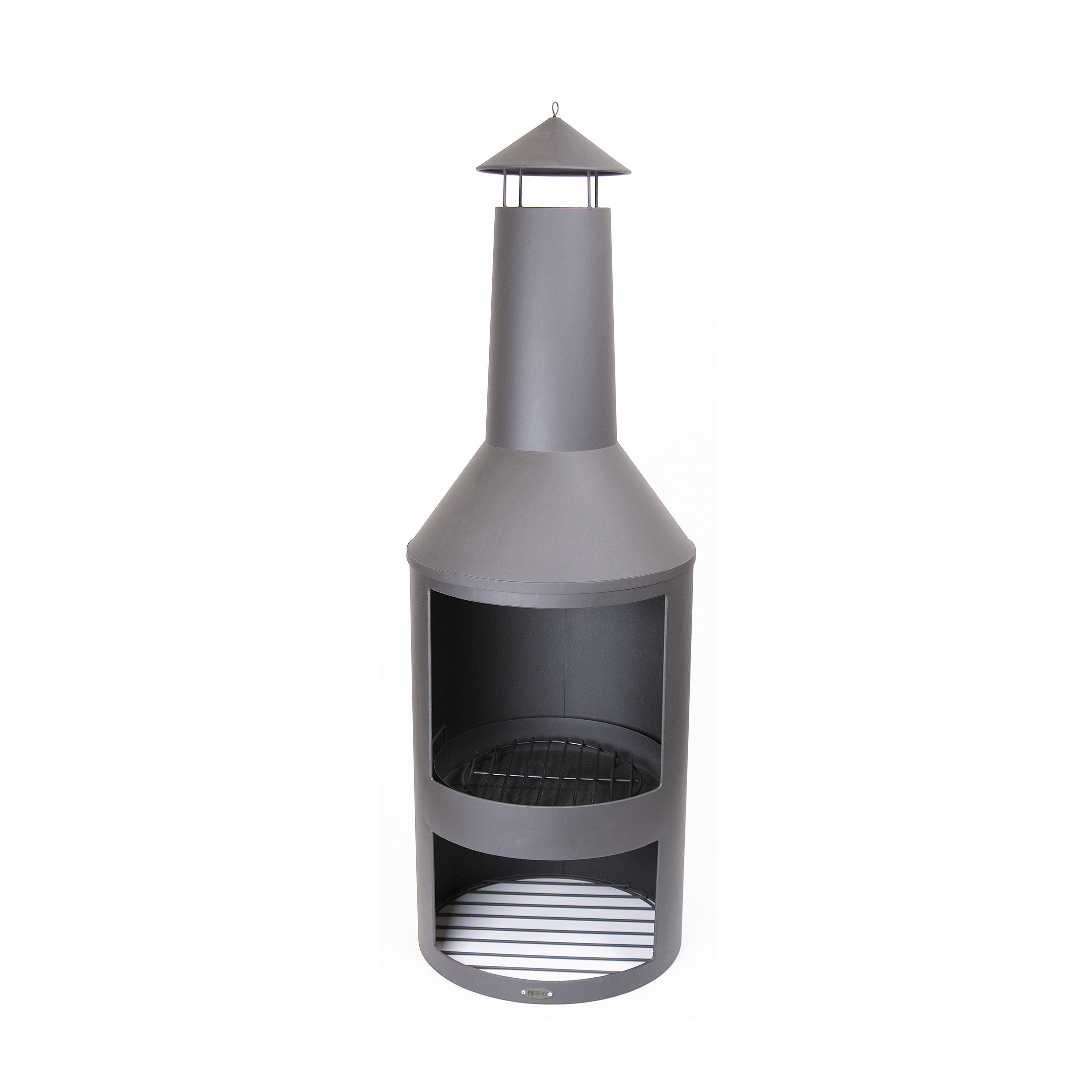 HEAT Larvik - Tuinhaard - Rond - Zwart - Staal
