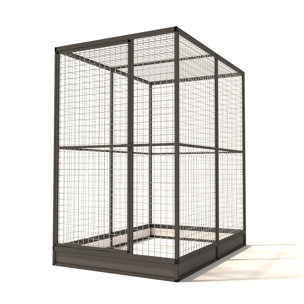 Glorenza - Kattenren - Antraciet - 193x176x121 cm