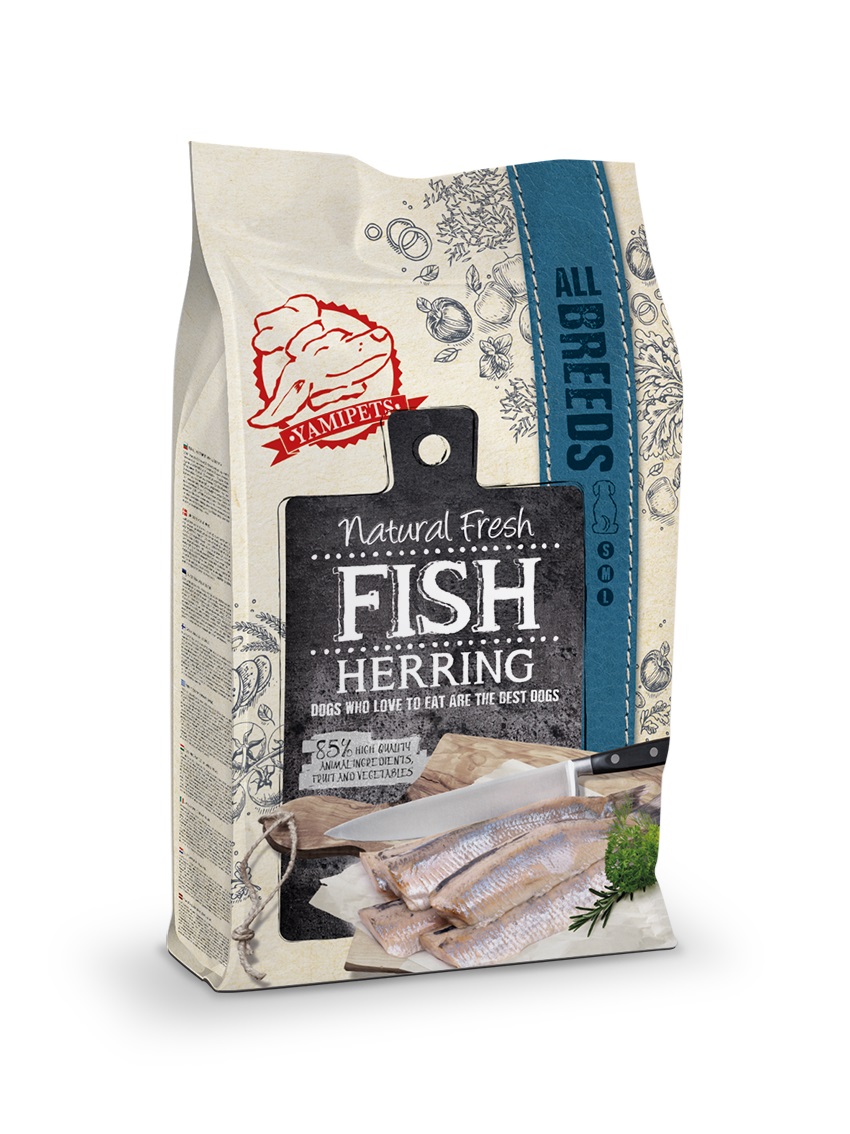 Natural Fresh Fish Adult - Hondenvoer - 12 Kilogram - haring