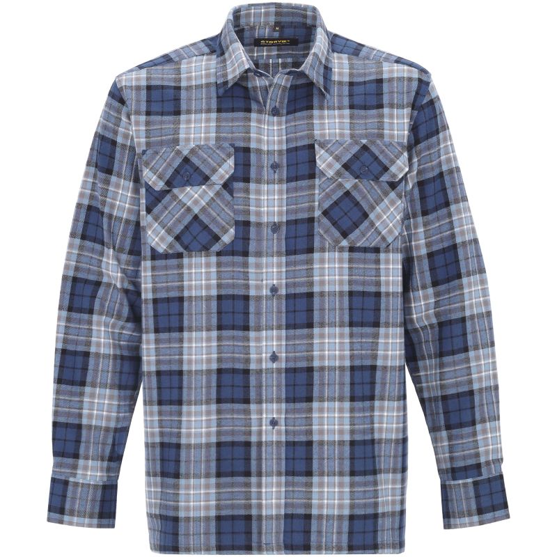 Storvik Dawson - Overhemd - Blauw - L