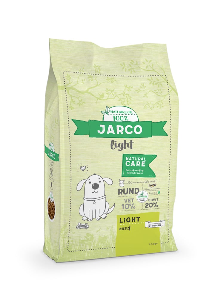 Jarco Dog Light - Hondenvoer - 2500 Gram - rund
