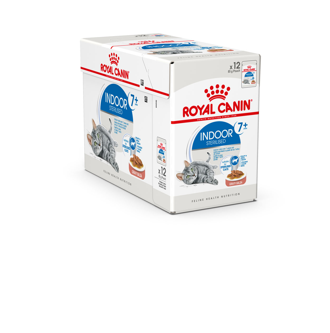 ROYAL CANIN Indoor 7+ - Kattenvoer - 12x85 gram - 1020 Gram