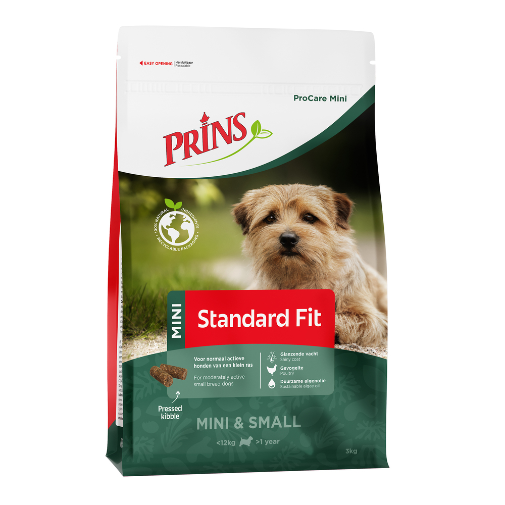 Prins ProCare Mini Standaard Fit - Hondenvoer - 3 Kilogram - gevogelte Prins ProCare Mini Standaard Fit - Hondenvoer - 3 Kilogram - gevogelte