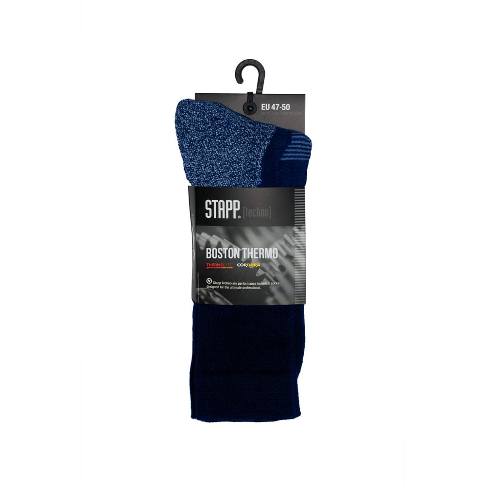 Stapp Boston Thermo - werksokken - Blauw - 35-38