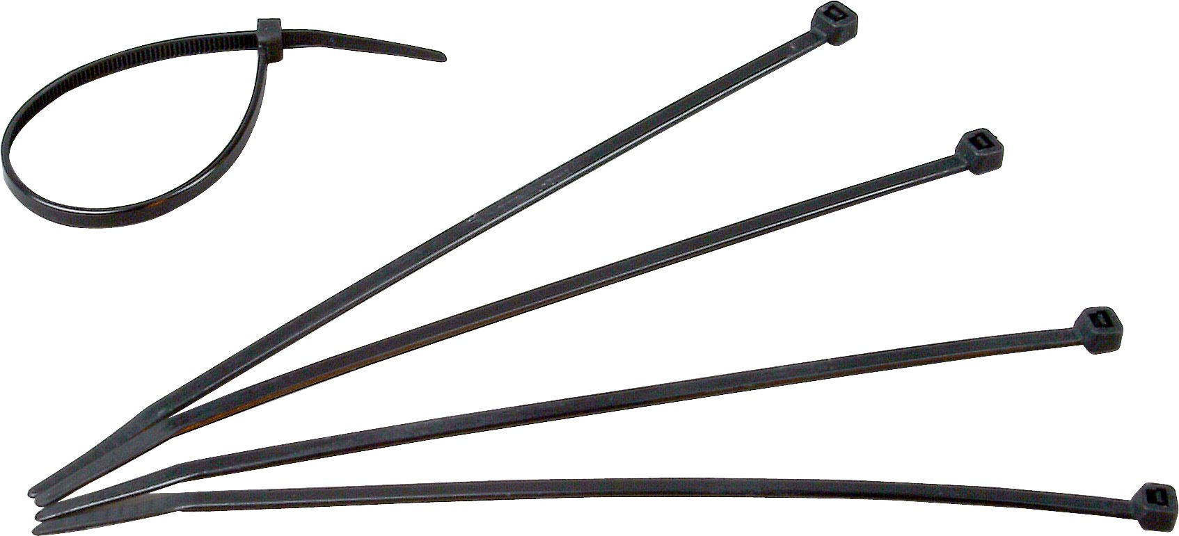 Kopp 200x4,6mm  - Kabelbinder - zwart