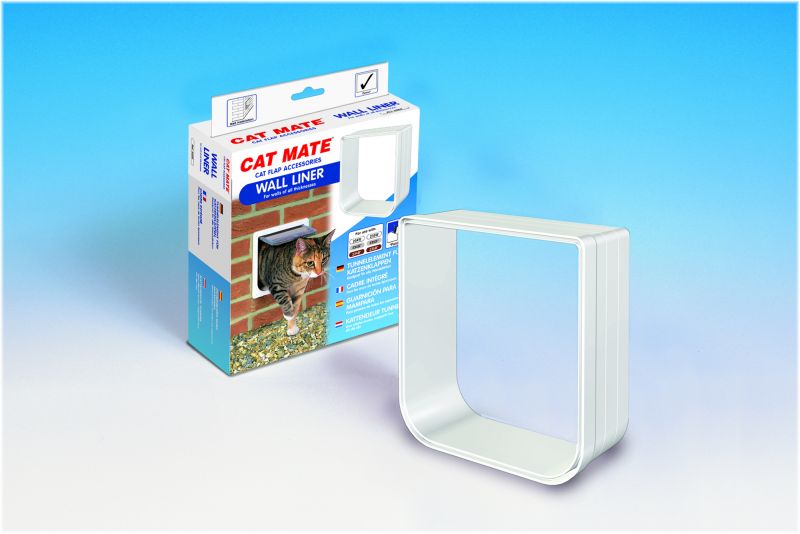 CATMATE Voor Kattendeur 234/235 - Kattenluik & Kattendeuren - Wit - 22x16.5x7.5 cm