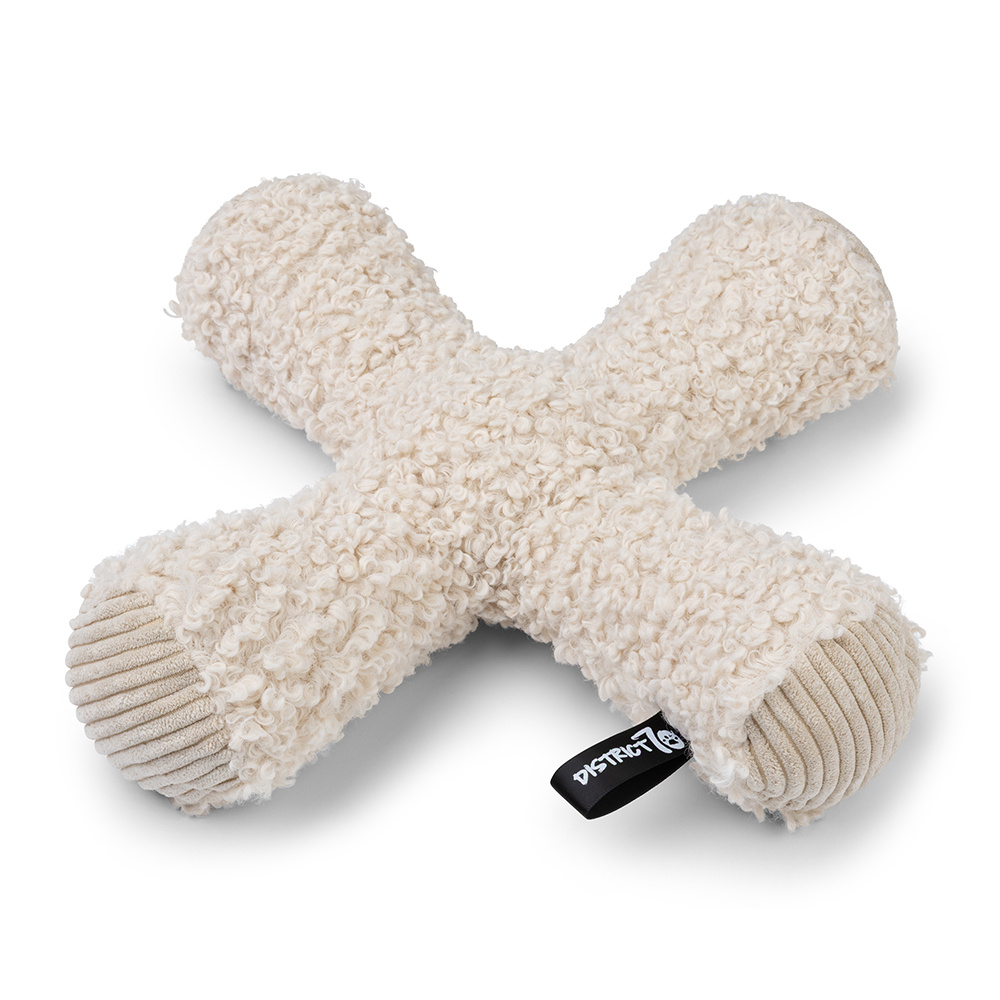 District 70 Ziggy Pluche - Knuffel - Hondenspeelgoed - Merengue - 7x30x30 cm - Large District 70 Ziggy Pluche - Knuffel - Hondenspeelgoed - Merengue - 7x30x30 cm - Large