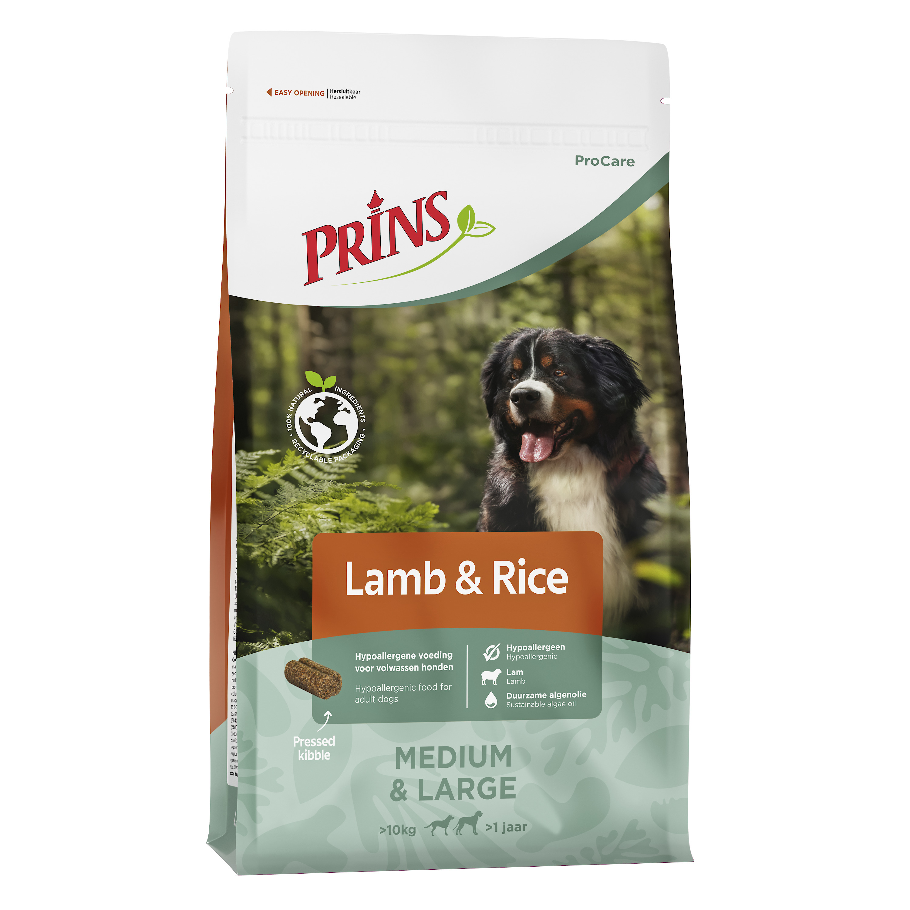 Prins ProCare Hypoallergeen Medium & Large - Hondenvoer - 3 Kilogram - Lam & rijst