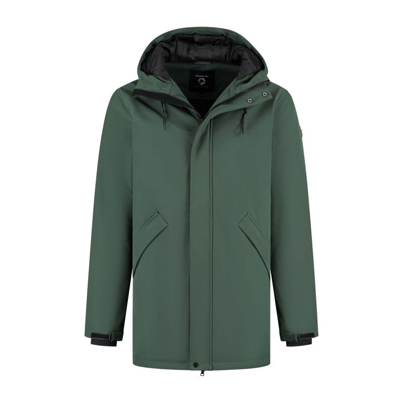 Travelin Enok - Softshell jas - Groen - M
