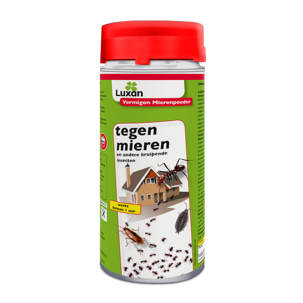 Luxan tegen mieren - Vermigon Mierenpoeder - 400 Gram Luxan tegen mieren - Vermigon Mierenpoeder - 400 Gram