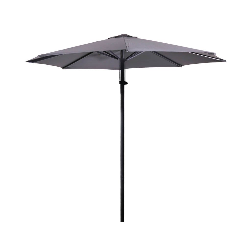 Lesli Living Libra Push - Parasol - Grijs - 300 cm