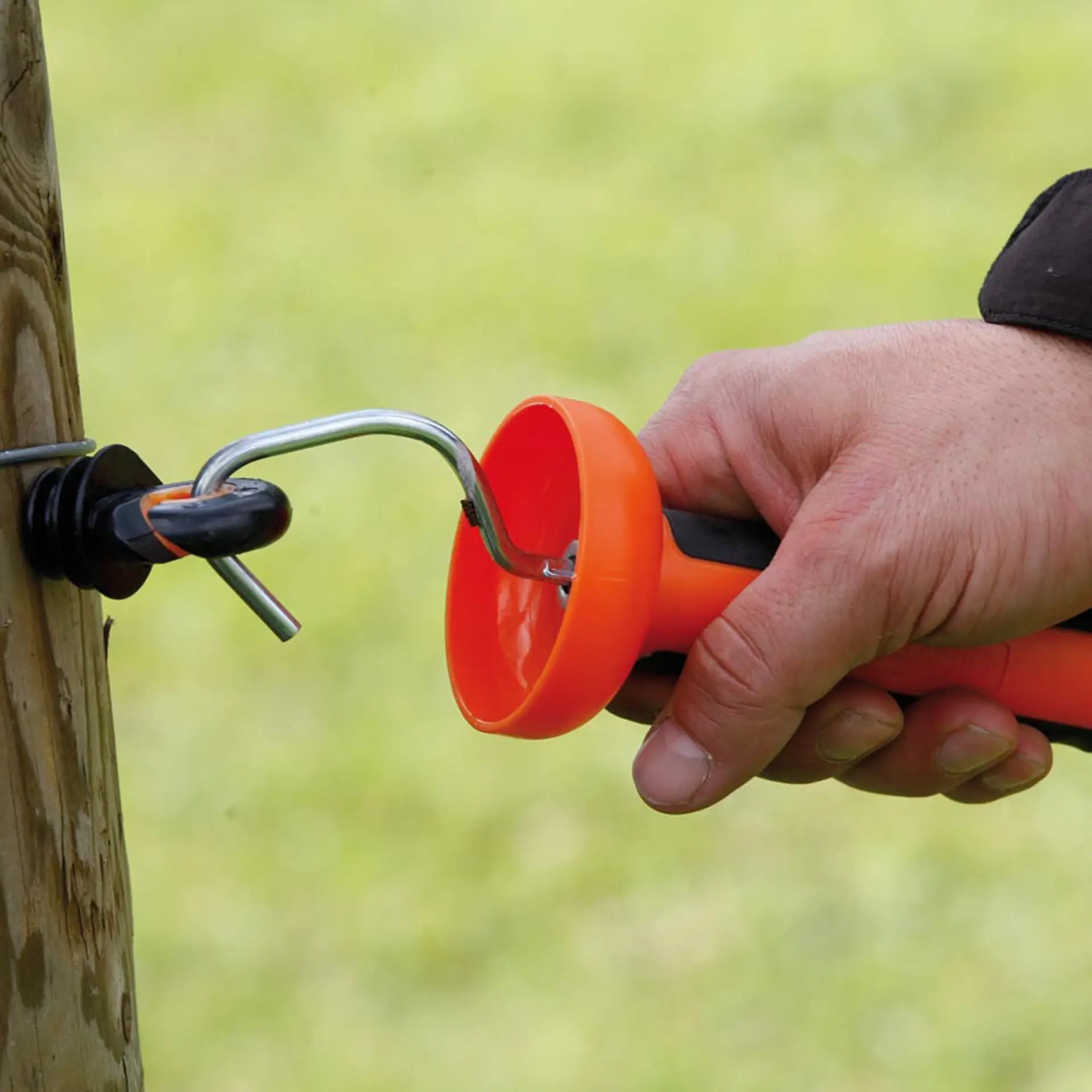Gallagher - Softgrip portgreep - 6 cm - 4 Stuks - Oranje - 33 cm Gallagher - Softgrip portgreep - 6 cm - 4 Stuks - Oranje - 33 cm