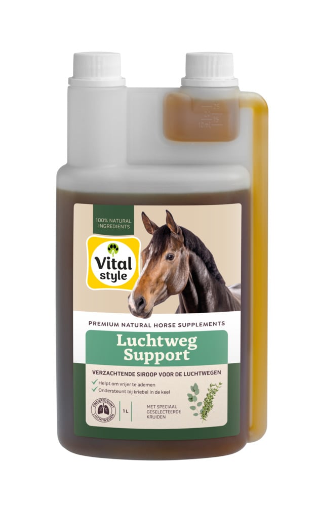 Vitalstyle Luchtwegsupport - Supplement - 1 Liter - Flacon